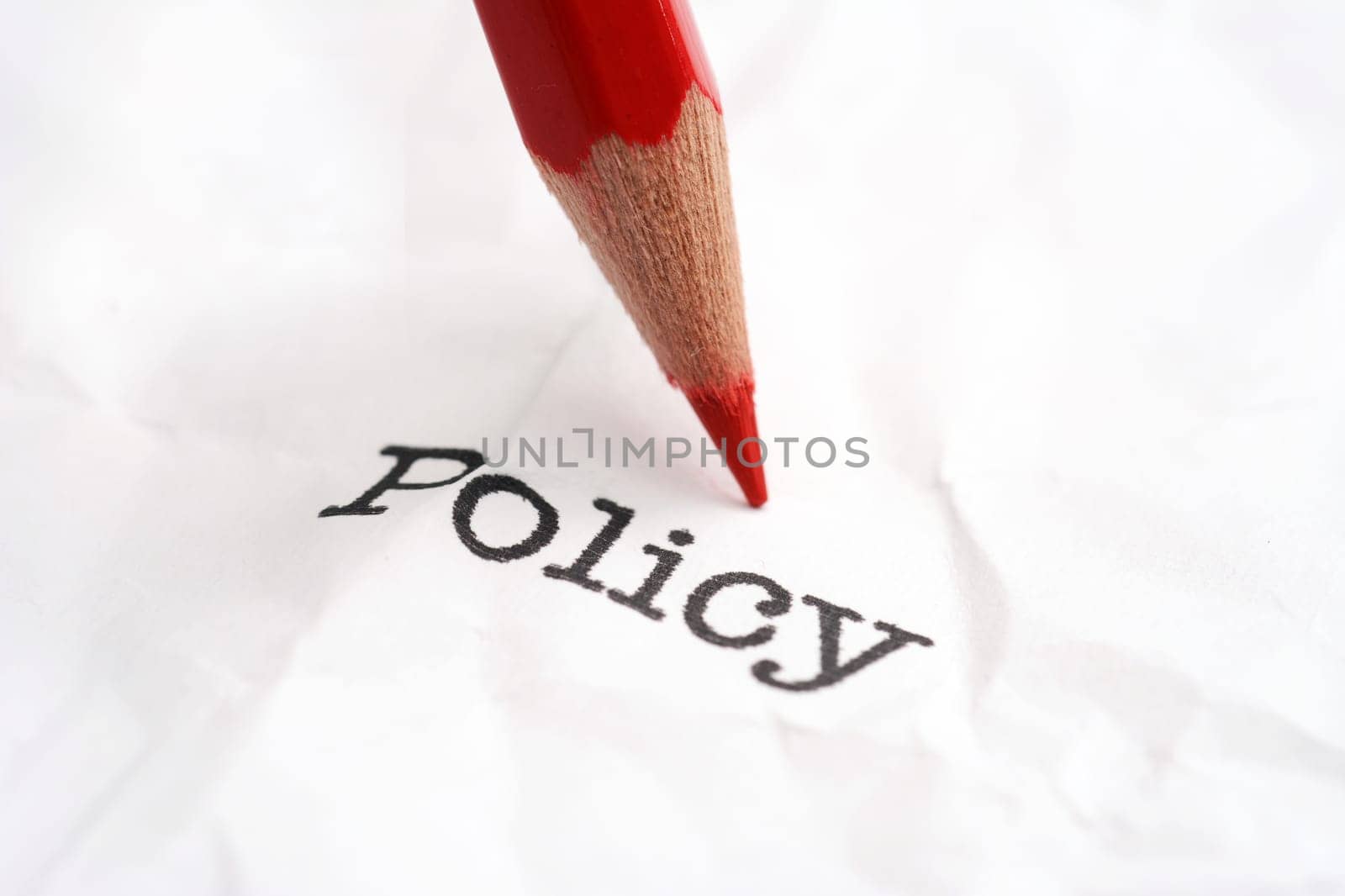 Pencil on policy