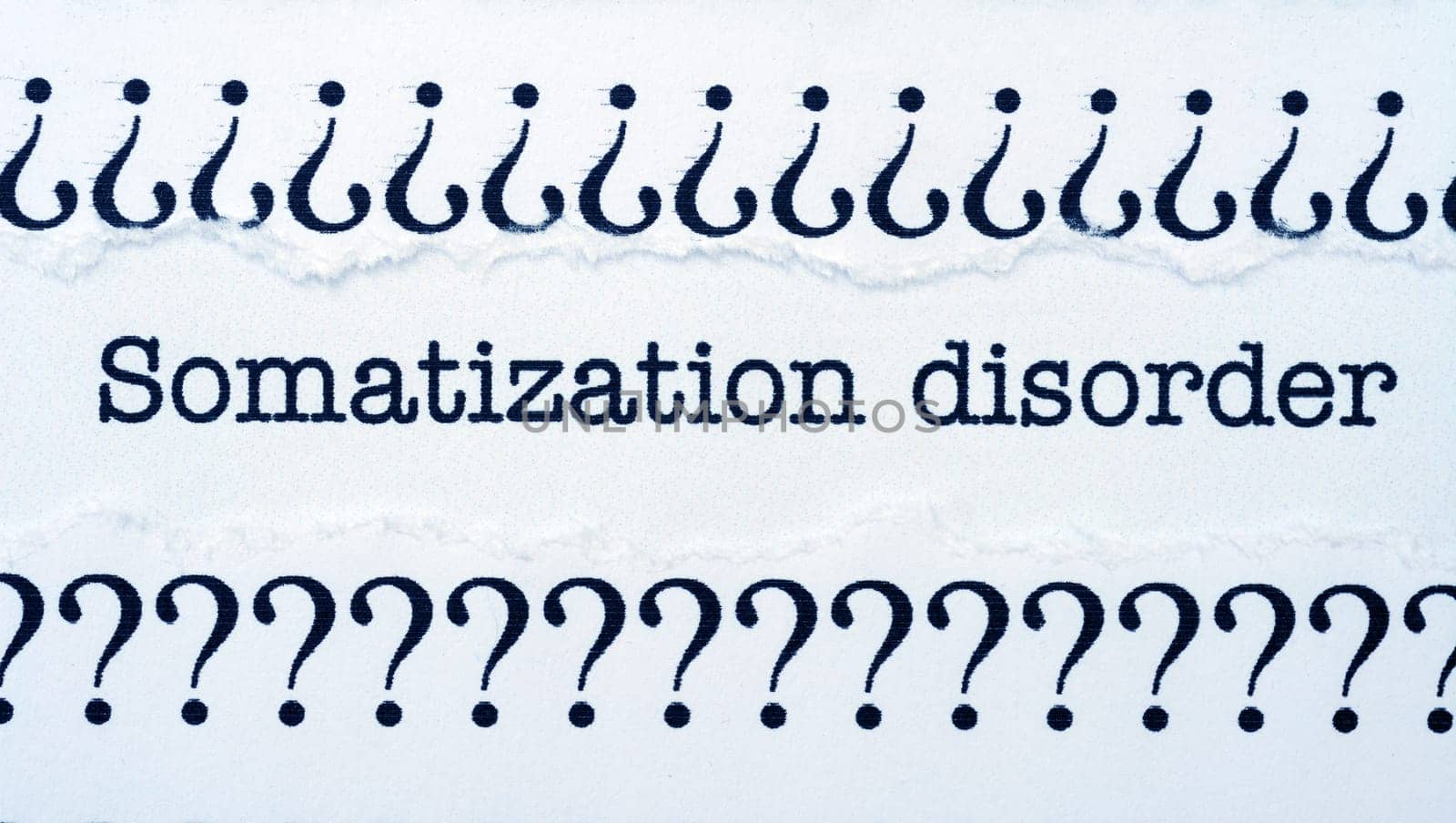 Somatization disorder