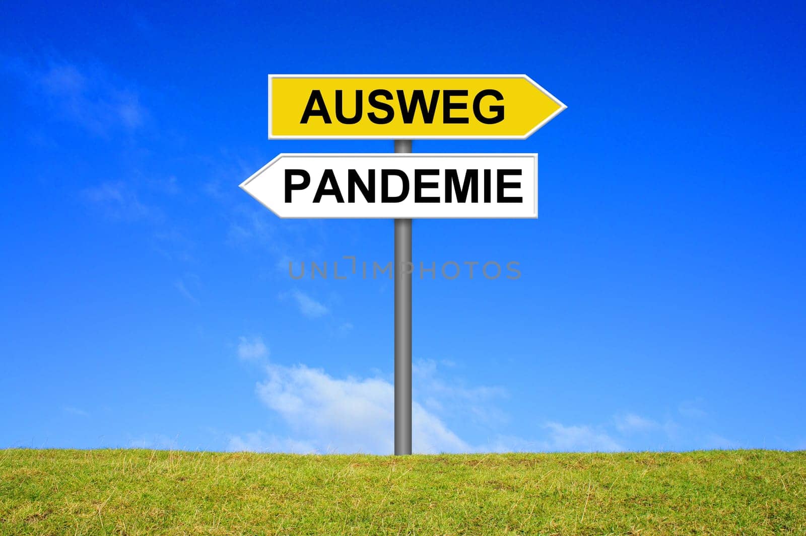 Waywiser showing Escape and Pandemic in german language