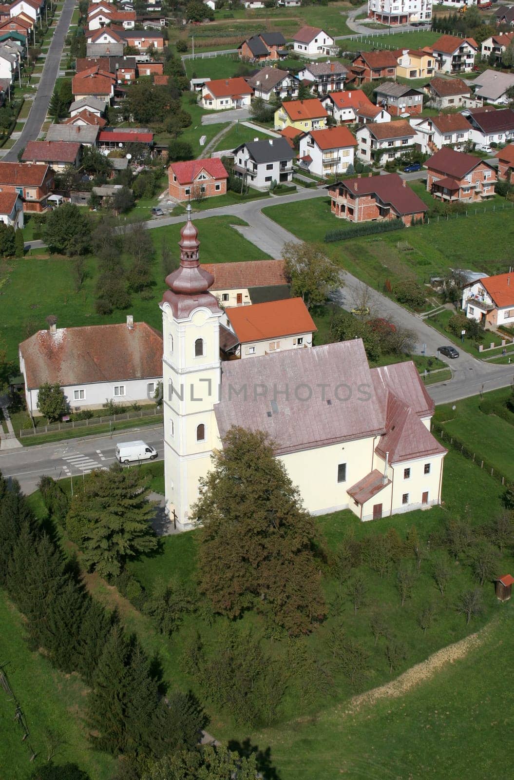 Parish Church of the Visitation of the Virgin Mary in Garesnica, Croatia
