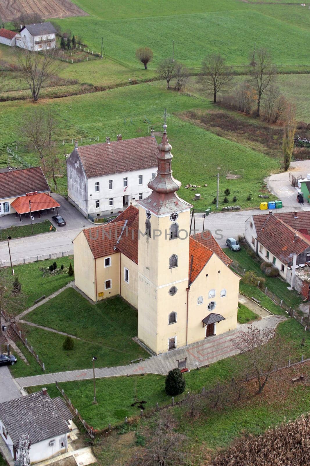 Parish Church of the Visitation of the Virgin Mary in Cirkvena, Croatia