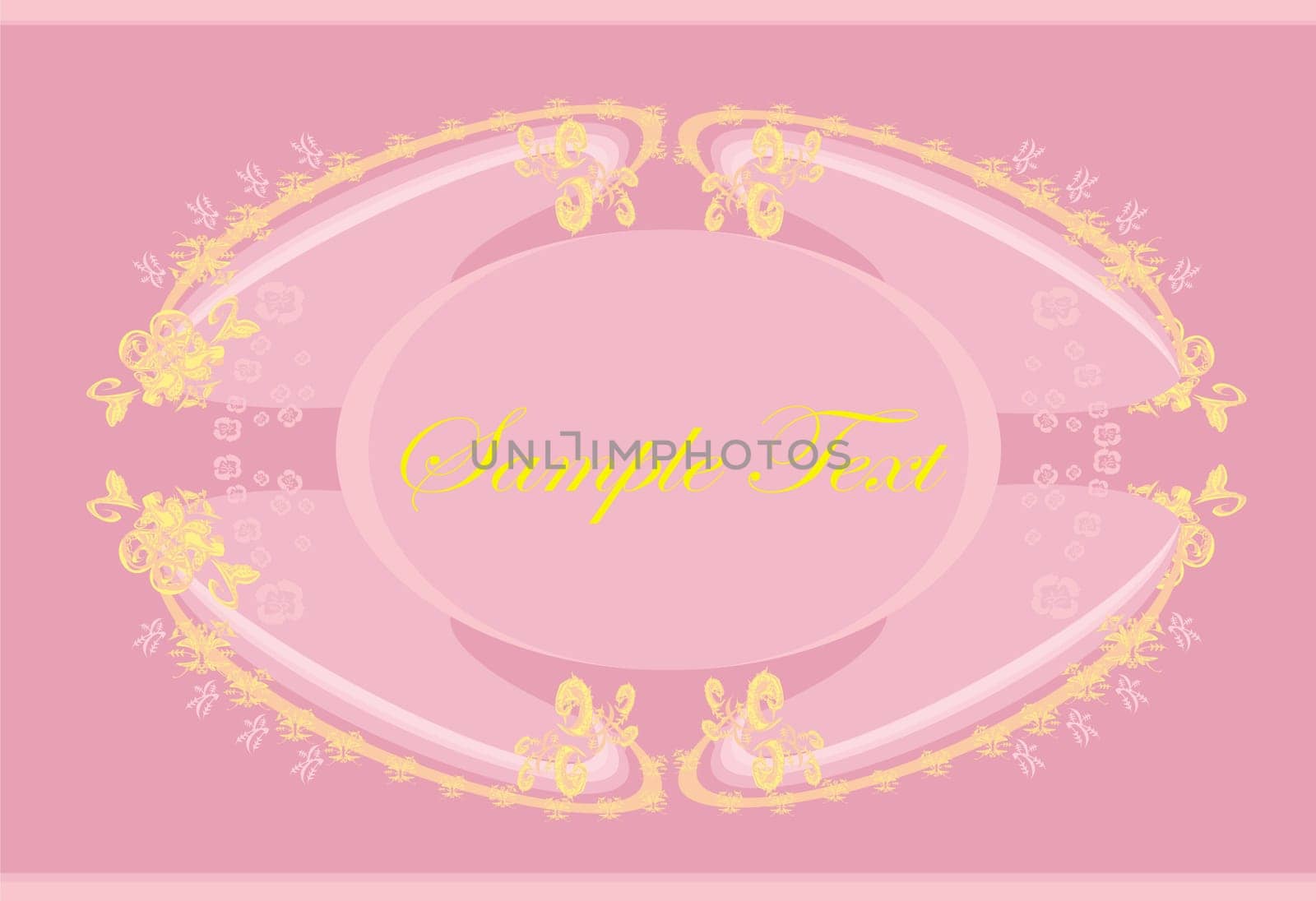 abstract frame with space for your text
