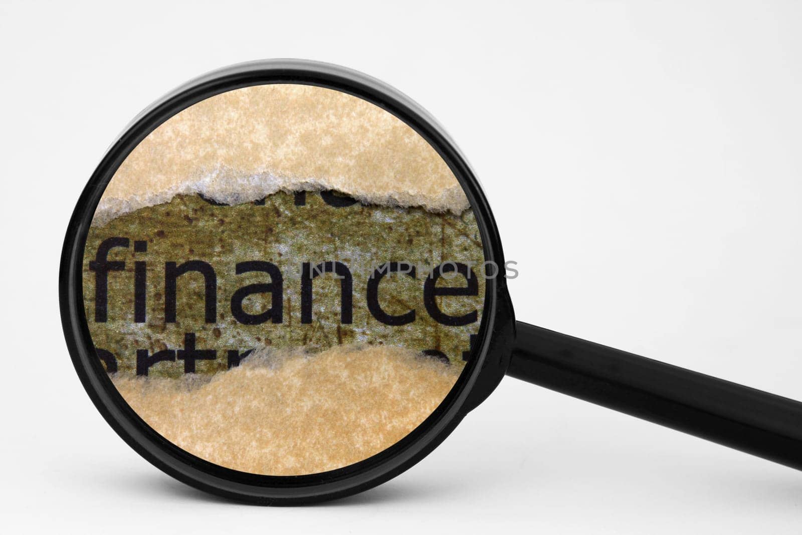 Finance search concept