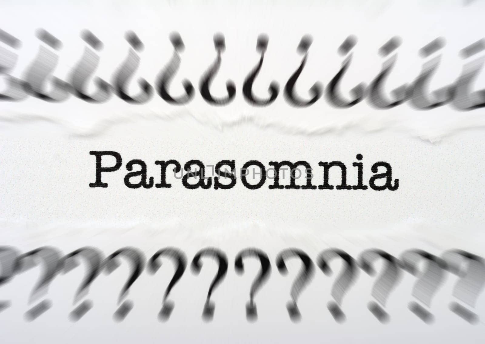 Parasomnia concept