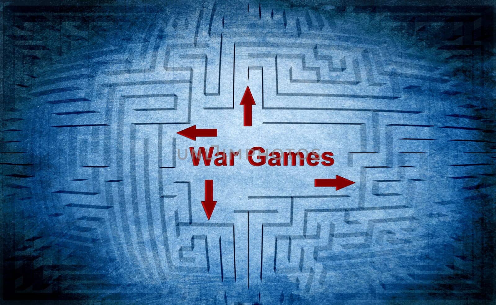 War games maze concept