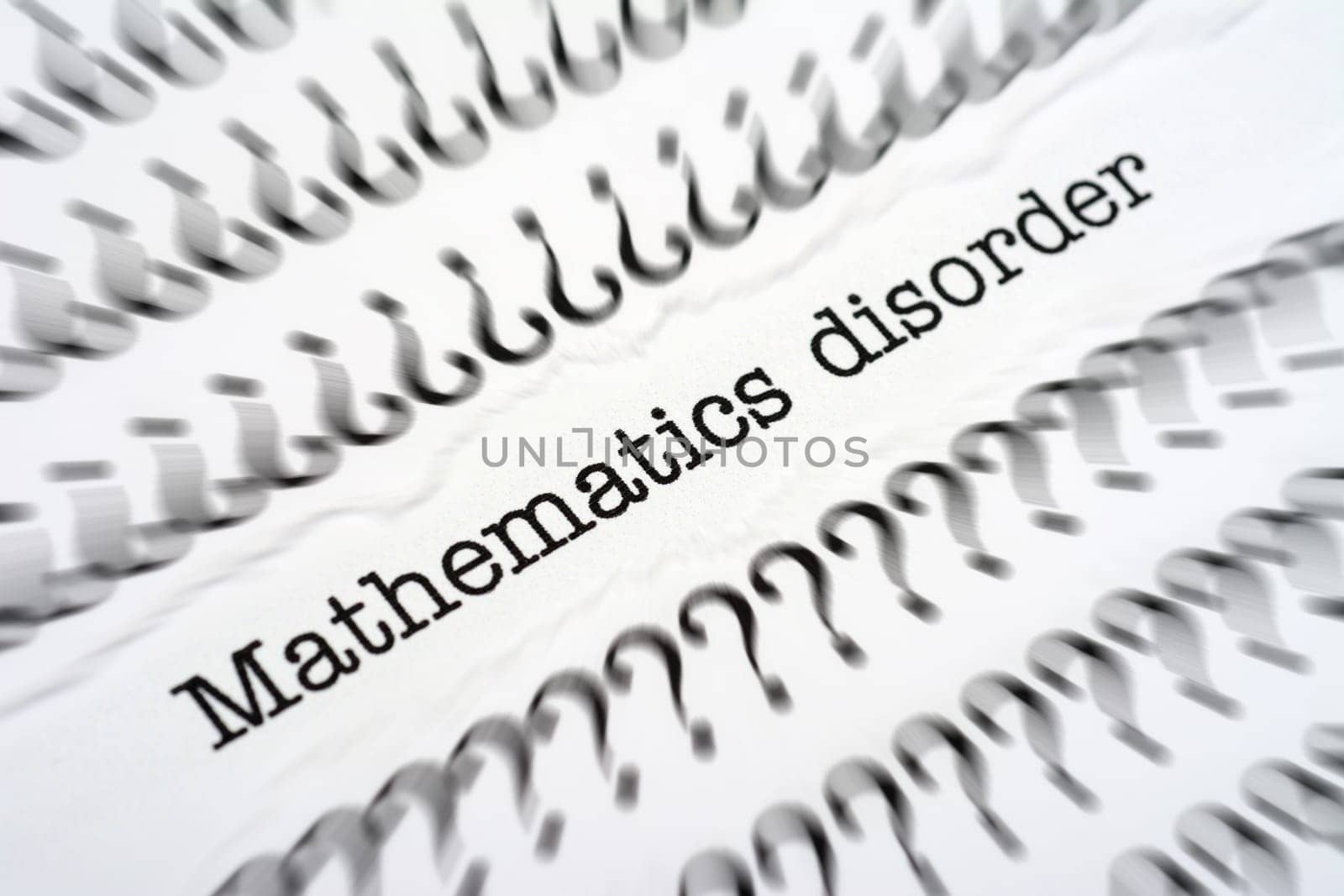 Mathematic disorder