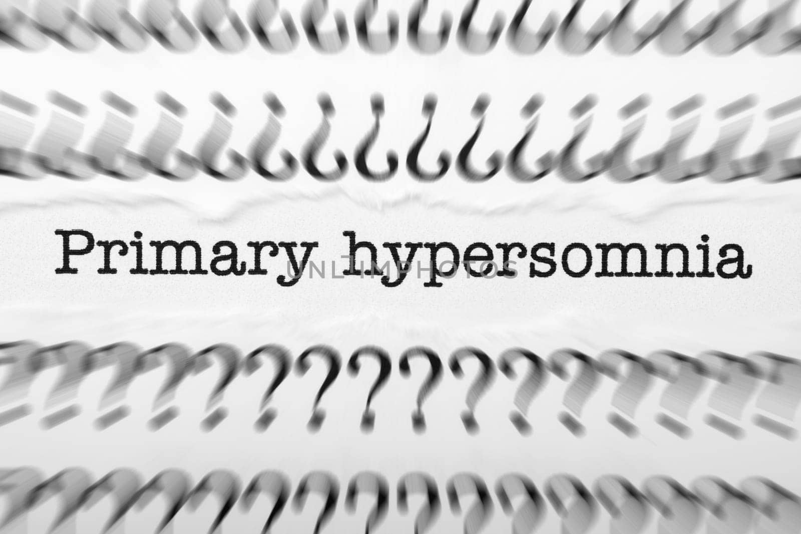 Primary Hypersomnia