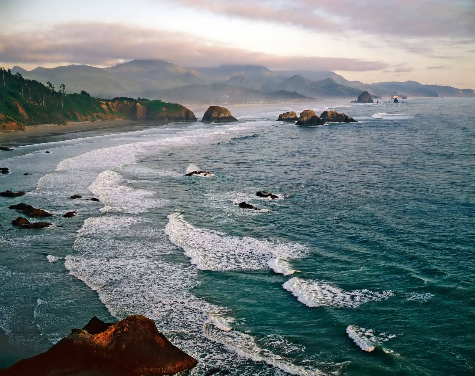 Coast of Oregon at Ecola State Park