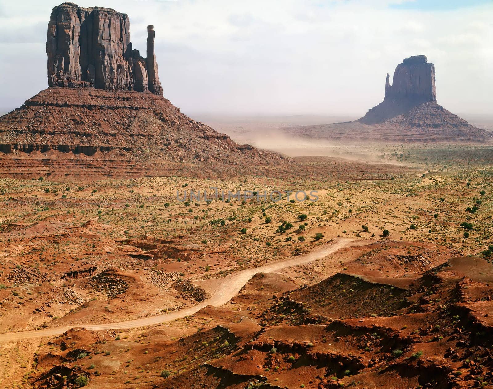 Mittens in Monument Valley, Arizona