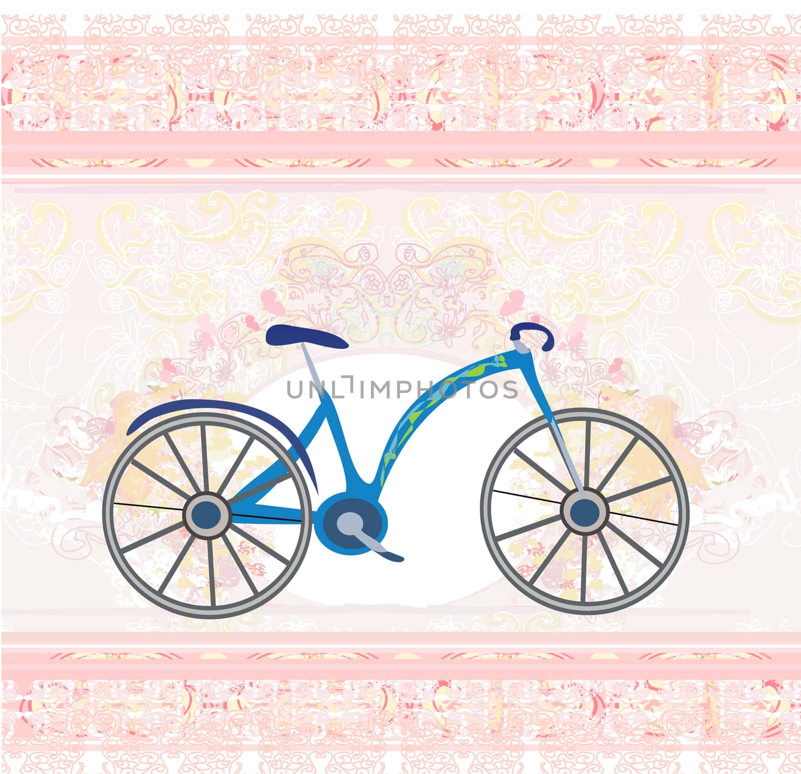 vector bicycle poster