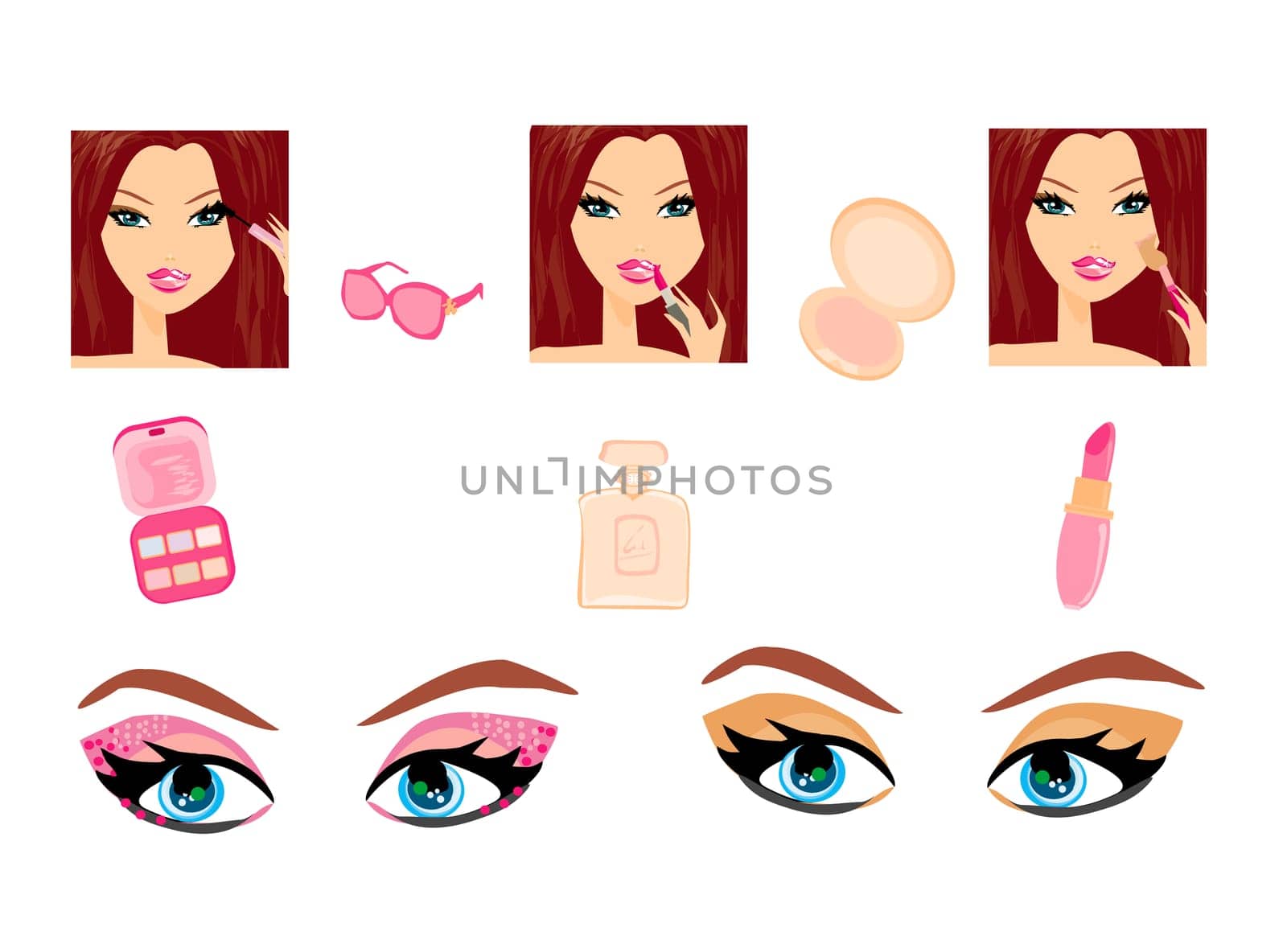 Make-up girl set
