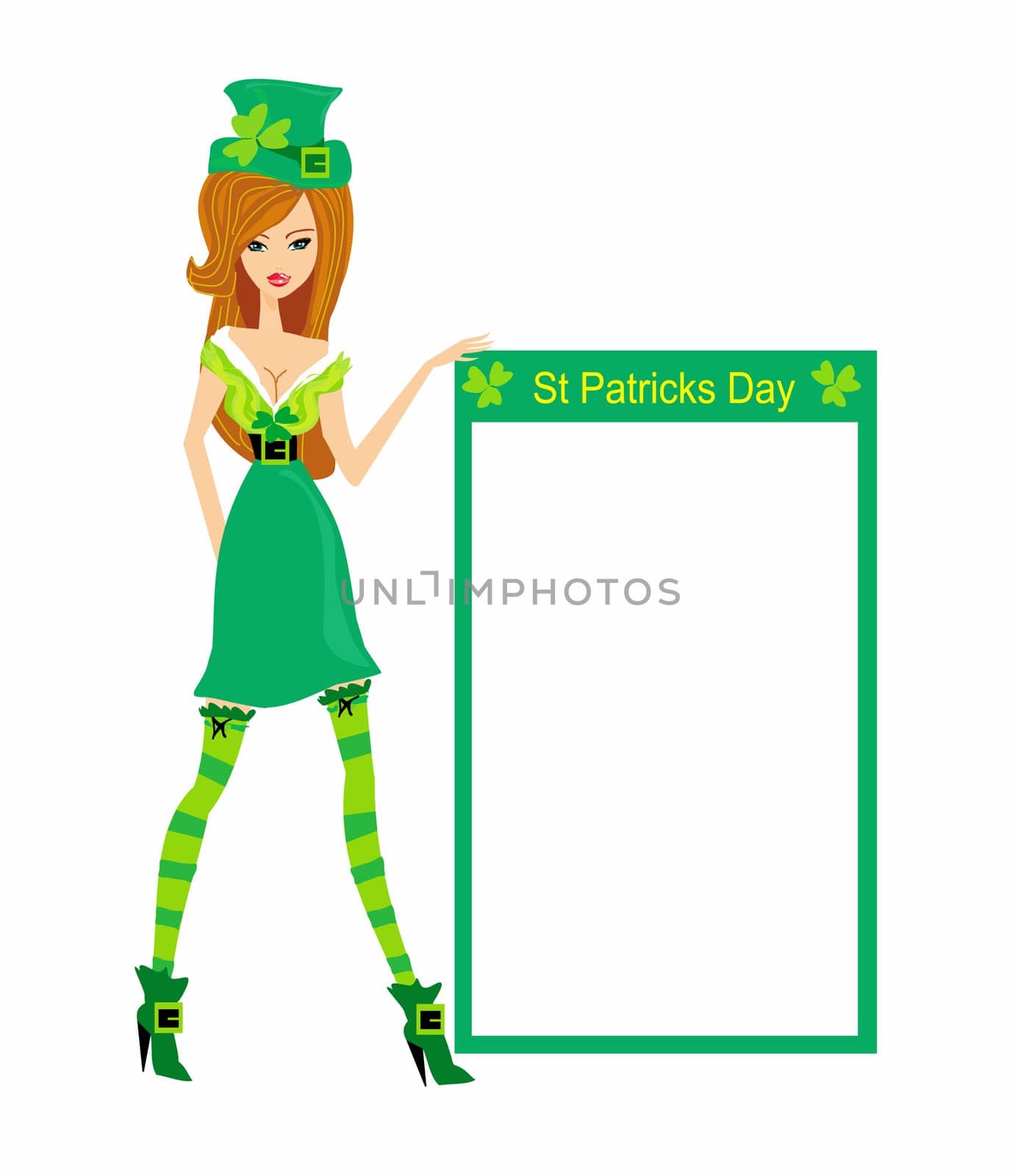 sexy leprechaun girl