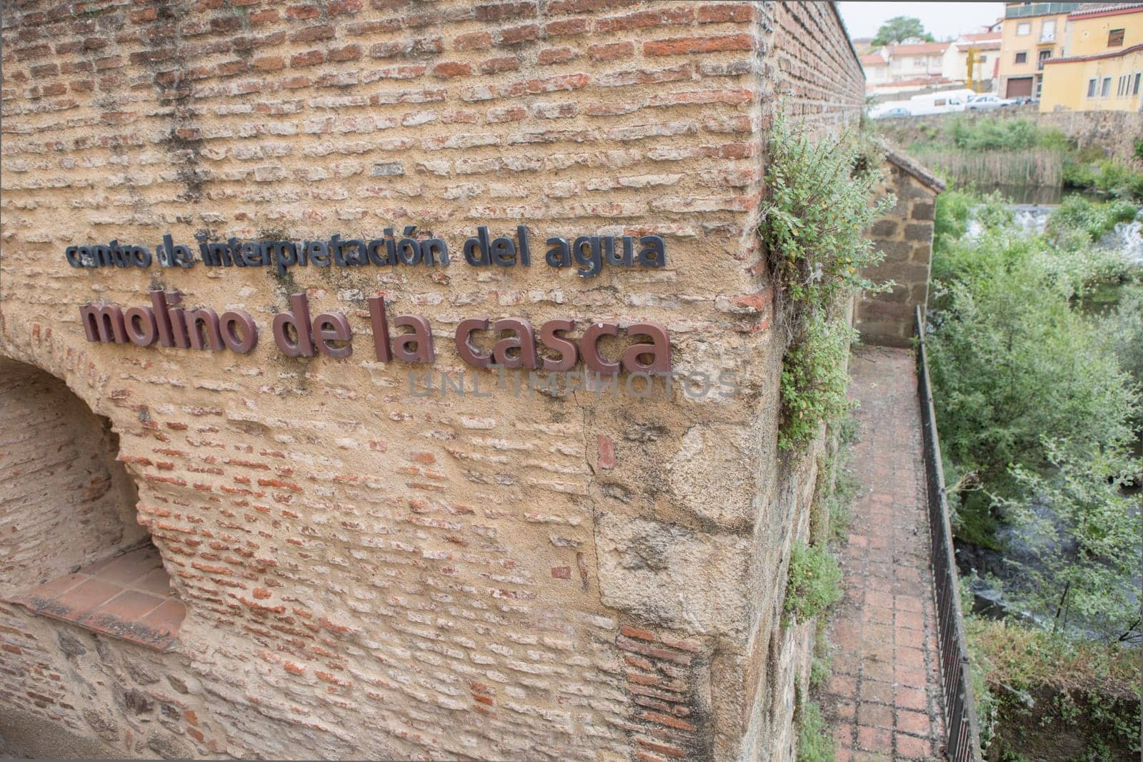 Molino de la Casca watermill, Plasencia, Spain. Old Jerte River oil mill