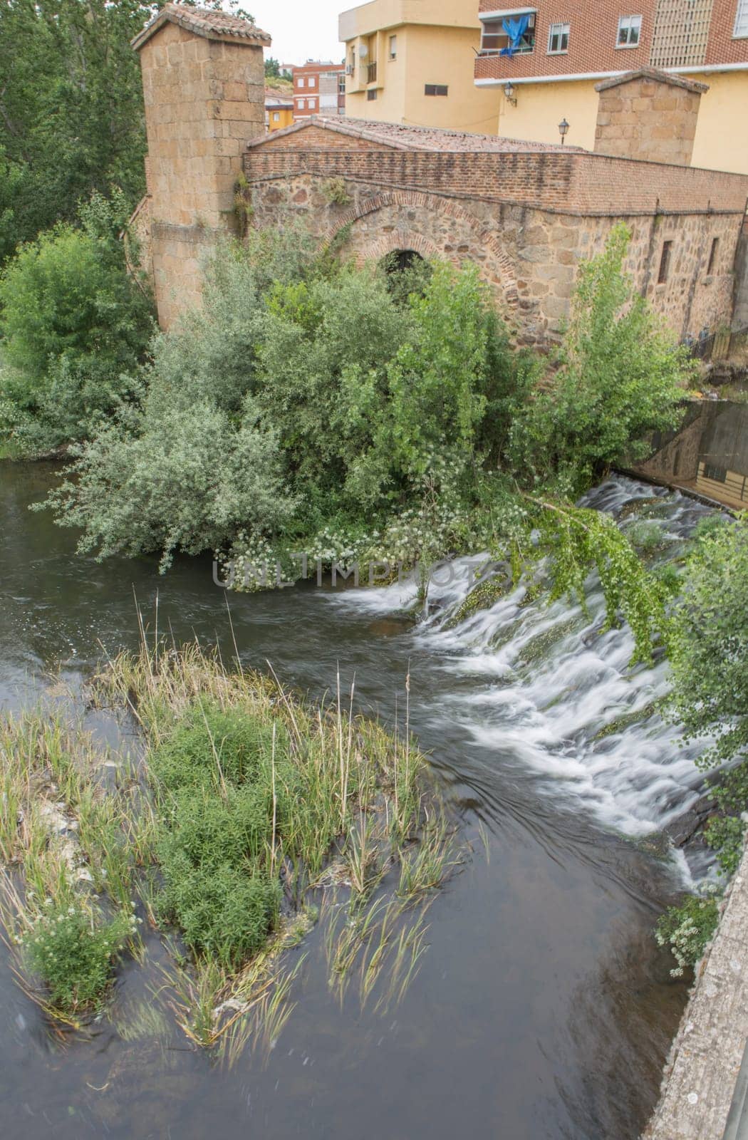 Molino de la Casca watermill, Plasencia, Spain. Old Jerte River oil mill