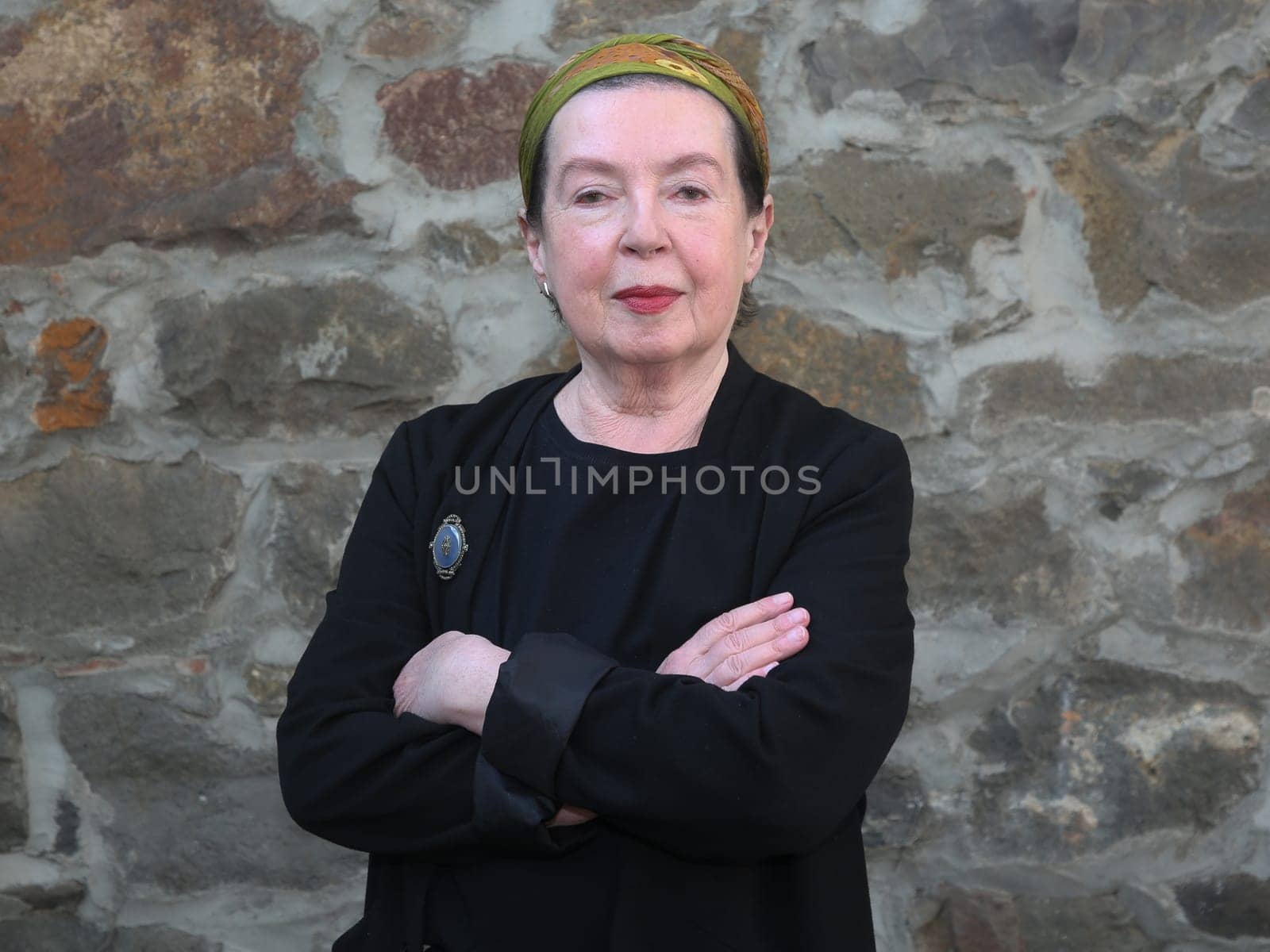 Film and theater actress Simone von Zglinicki at an event in the Moritzhof in Magdeburg on June 1st, 2022
