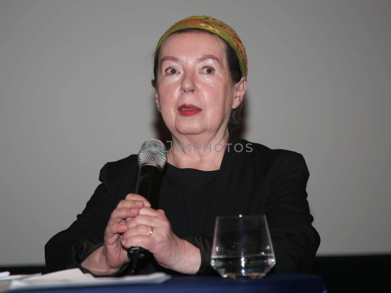 Film and theater actress Simone von Zglinicki at an event in the Moritzhof in Magdeburg on June 1st, 2022