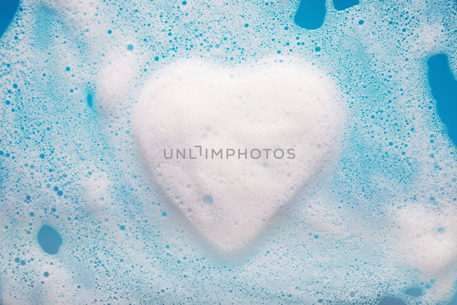 A heart out of foam