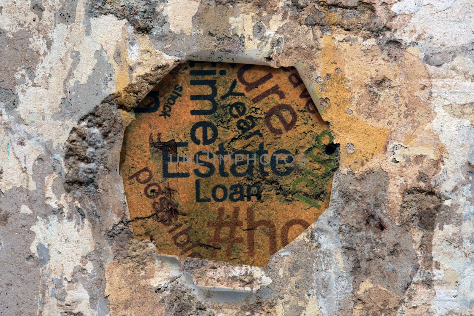 Estate loan concept