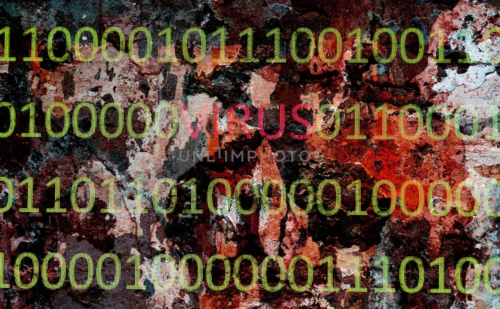 Virus on binary data