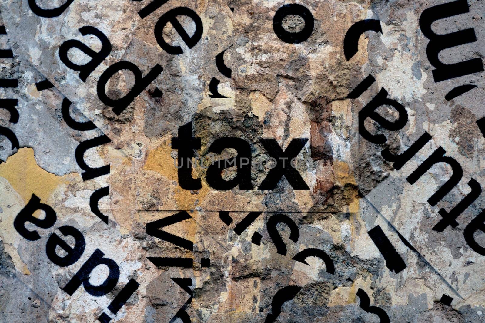 Tax word cloud