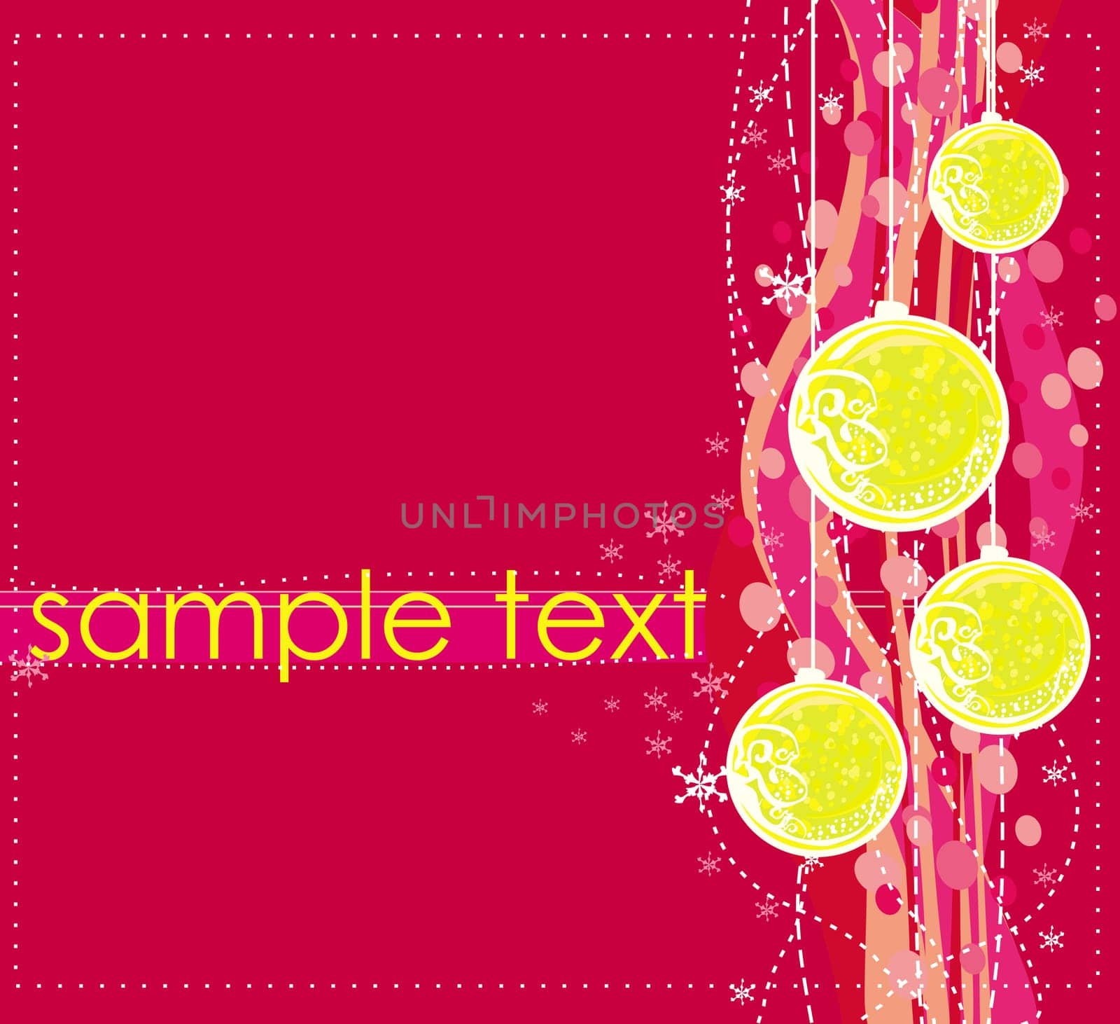 Vector Christmas background