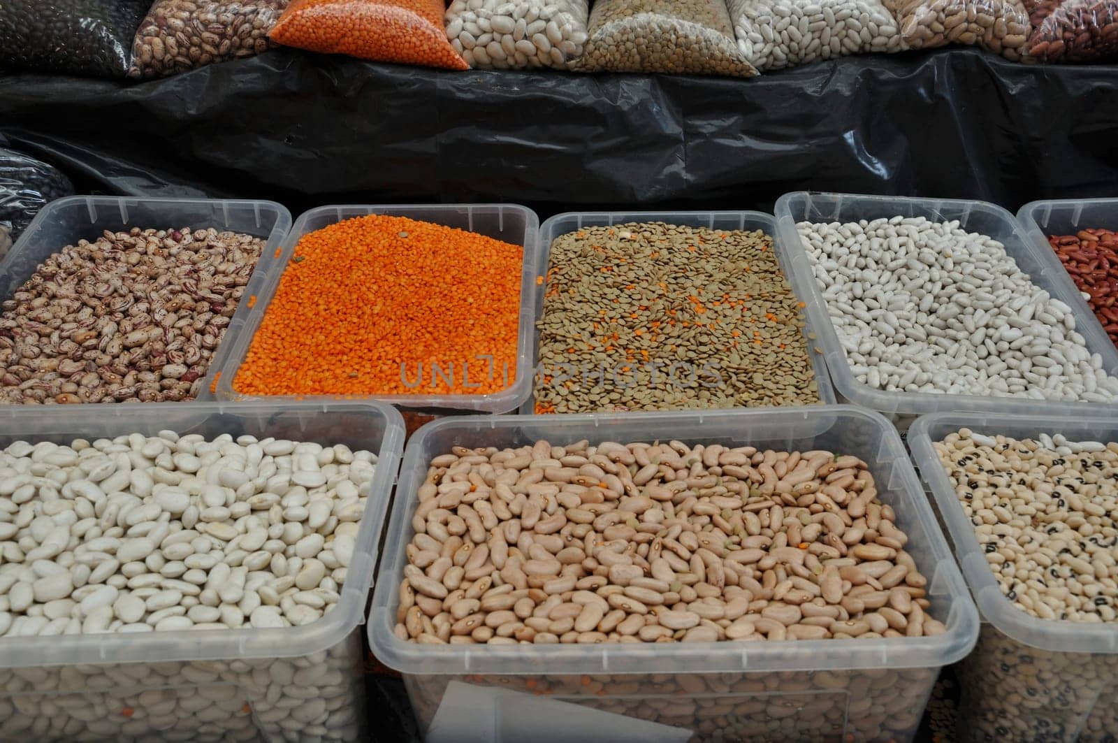 Pulses in a Portuguese market