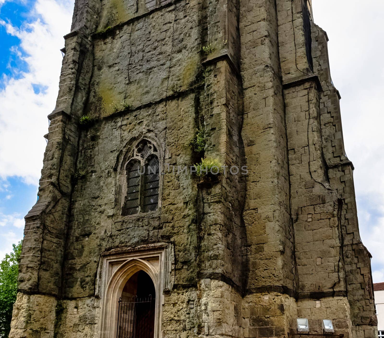 Chichester Cathedral (Cathedral Church of the Holy Trinity) free-standing medieval bell tower known as campanile in Chichester, West Sussex, United Kingdom