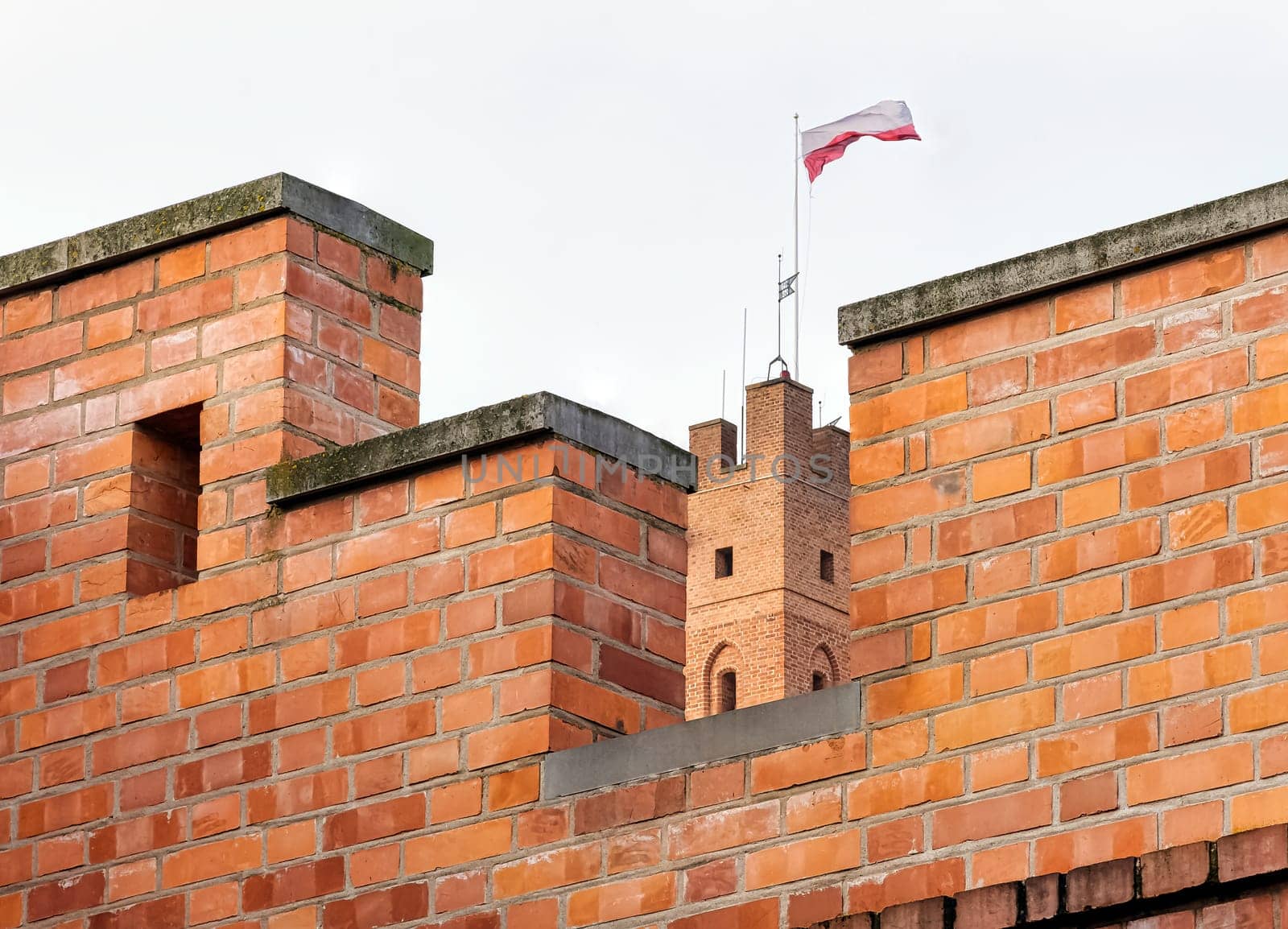 Castle of the Teutonic Order in Malbork - the largest castle in the world by land area in Malbork, Pomerania, Poland