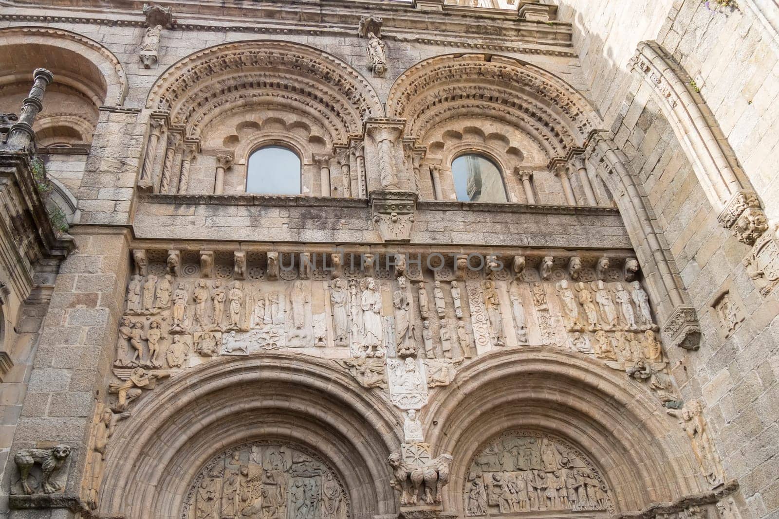Cathedral of Santiago de Compostela in Galicia, Spain.
