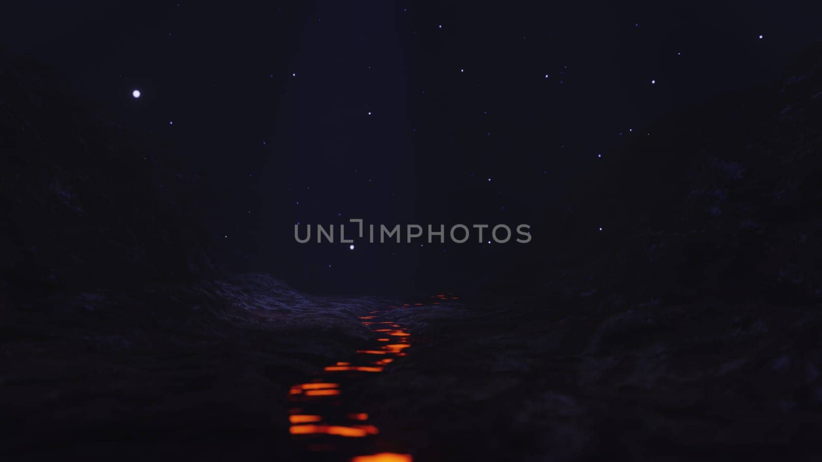 3D illustration Background for advertising and wallpaper in nature and adventure scene. 3D rendering in decorative concept.