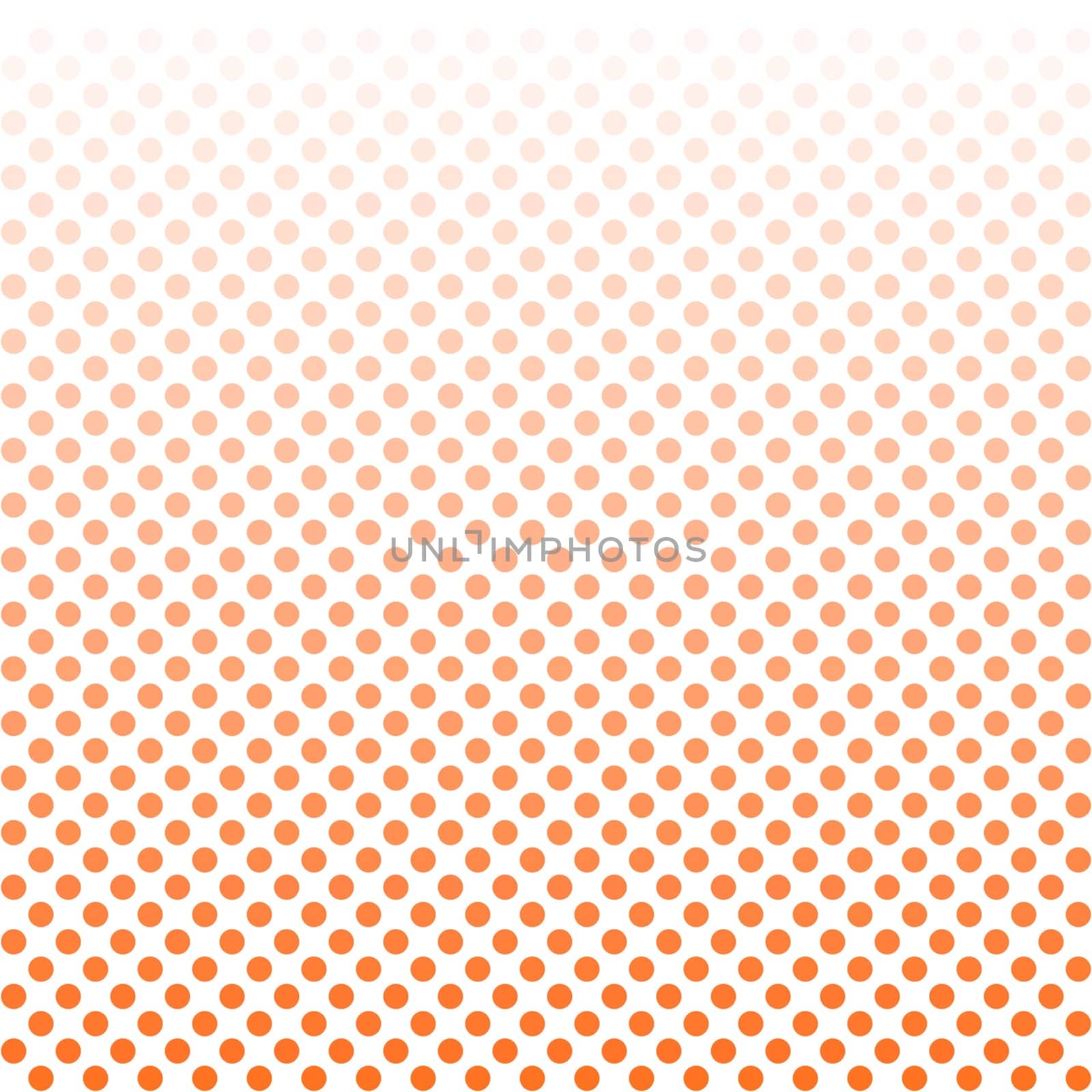 Presentation banner template with red dots on white background with color transition