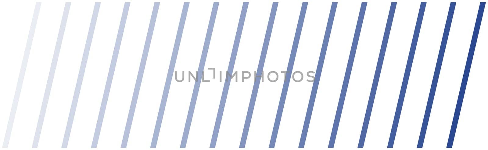 Simple diagonal stripes background with gradient blue and white color