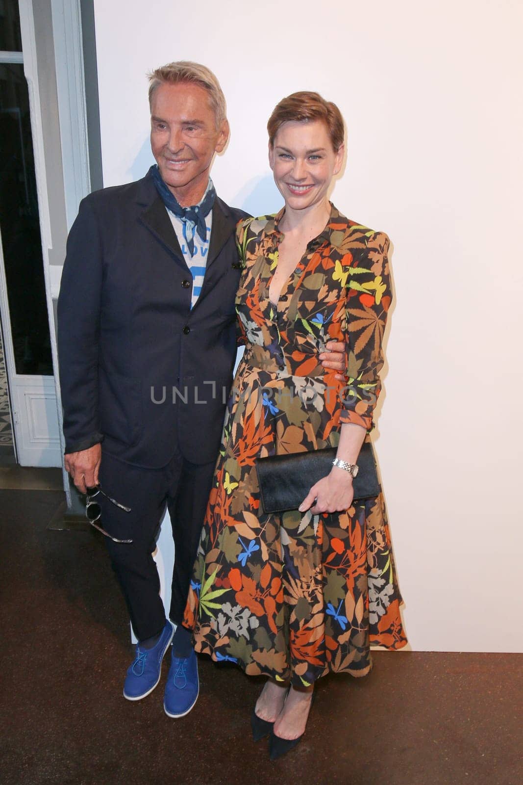 Wolfgang Joop and Christiane Paul Wunderkind Event at the Bank,Hamburg,05.05.2015