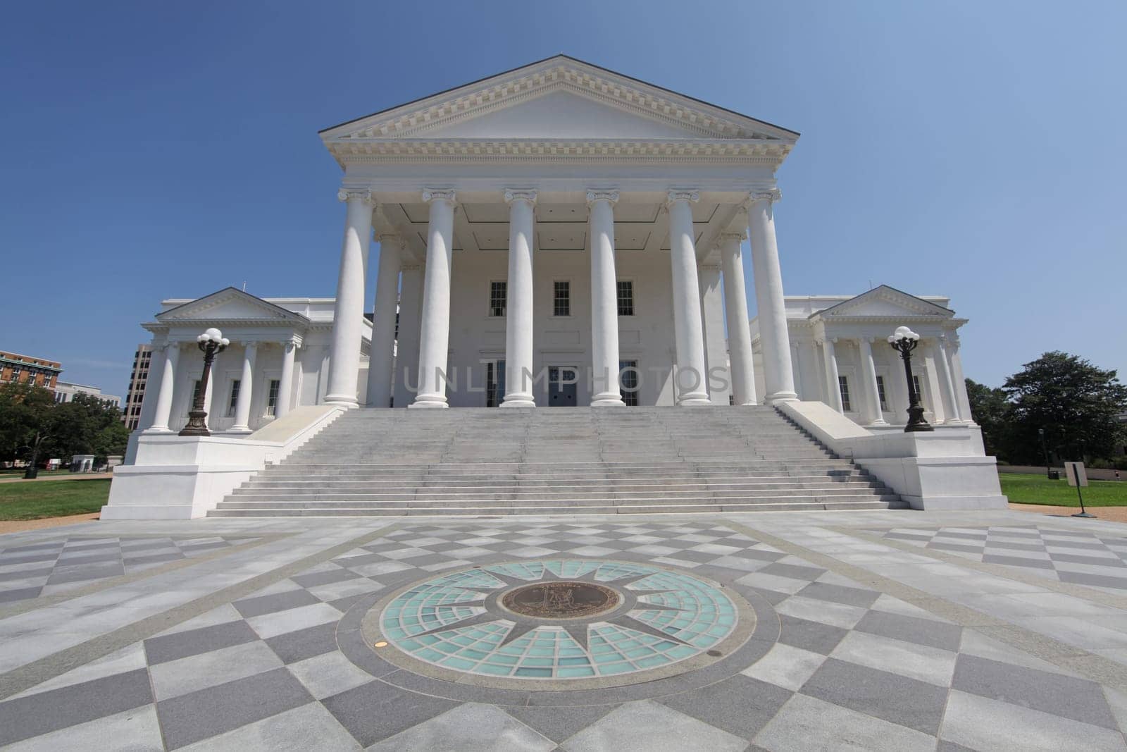The Virginia State Capitol Building in Richmond