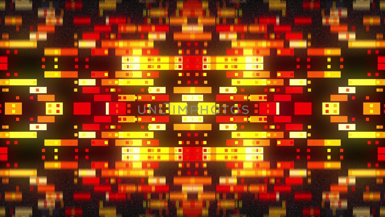 Technology abstract background with squares. Computer generated 3d render