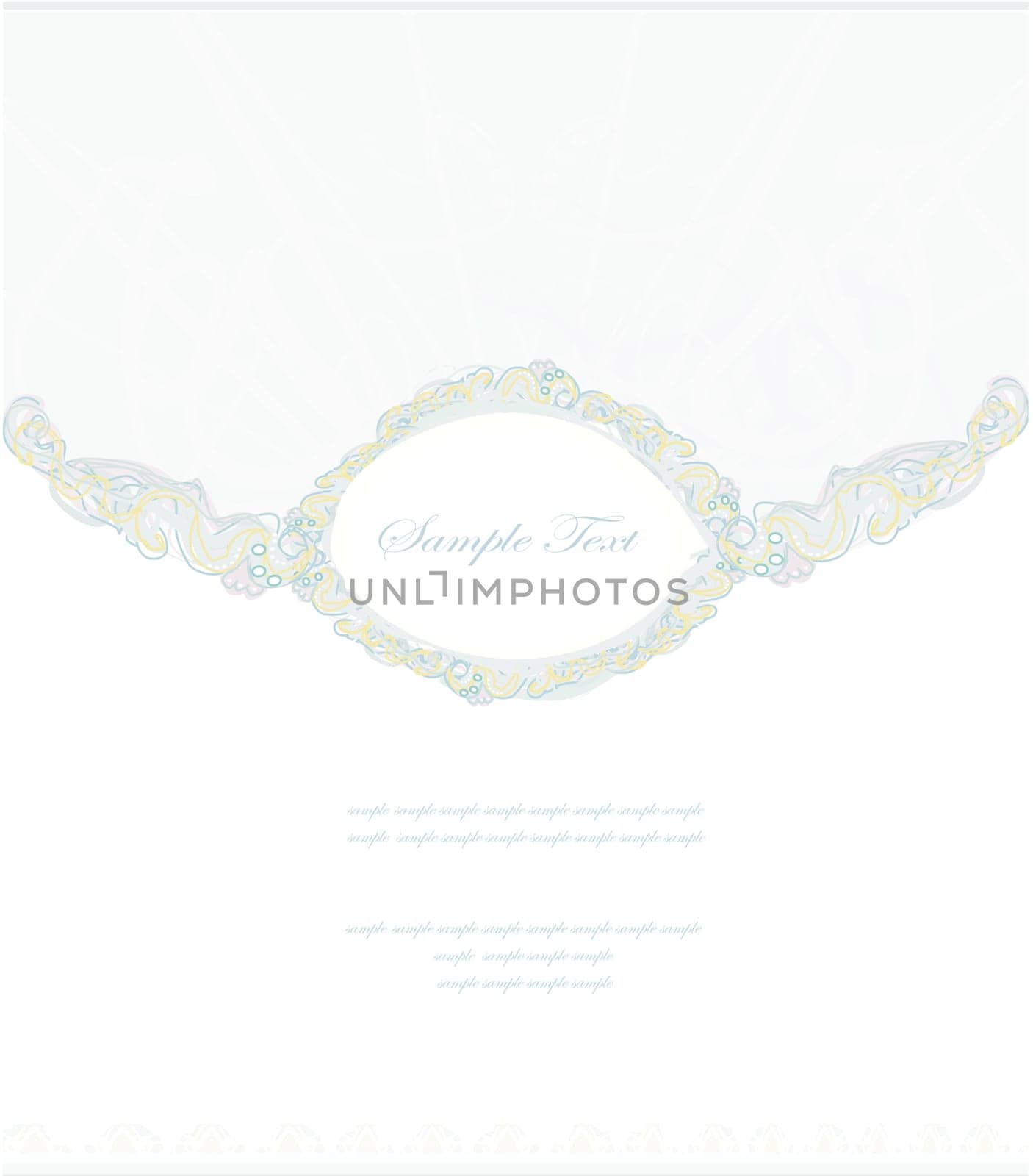 elegant vintage invitation