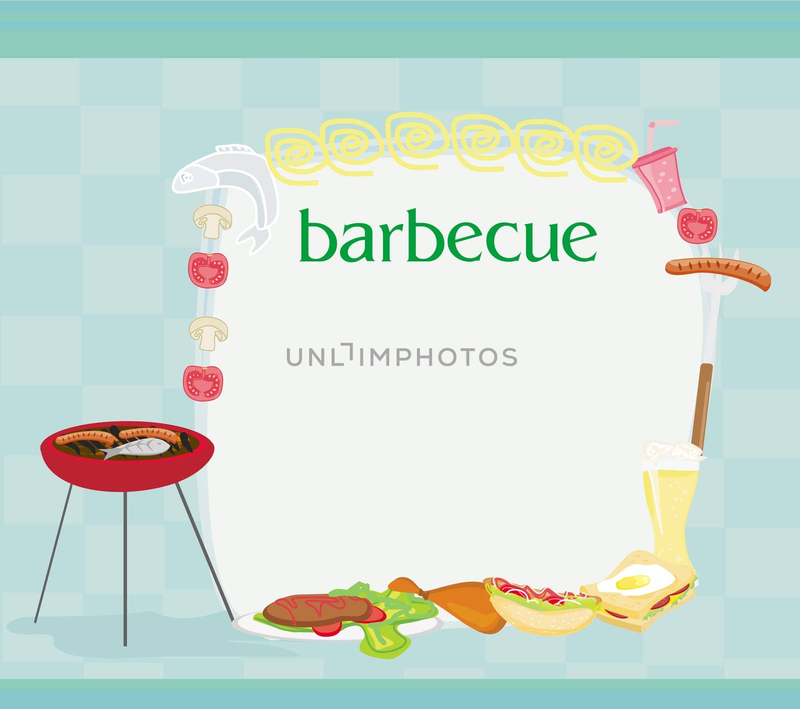 Barbecue Party Invitation