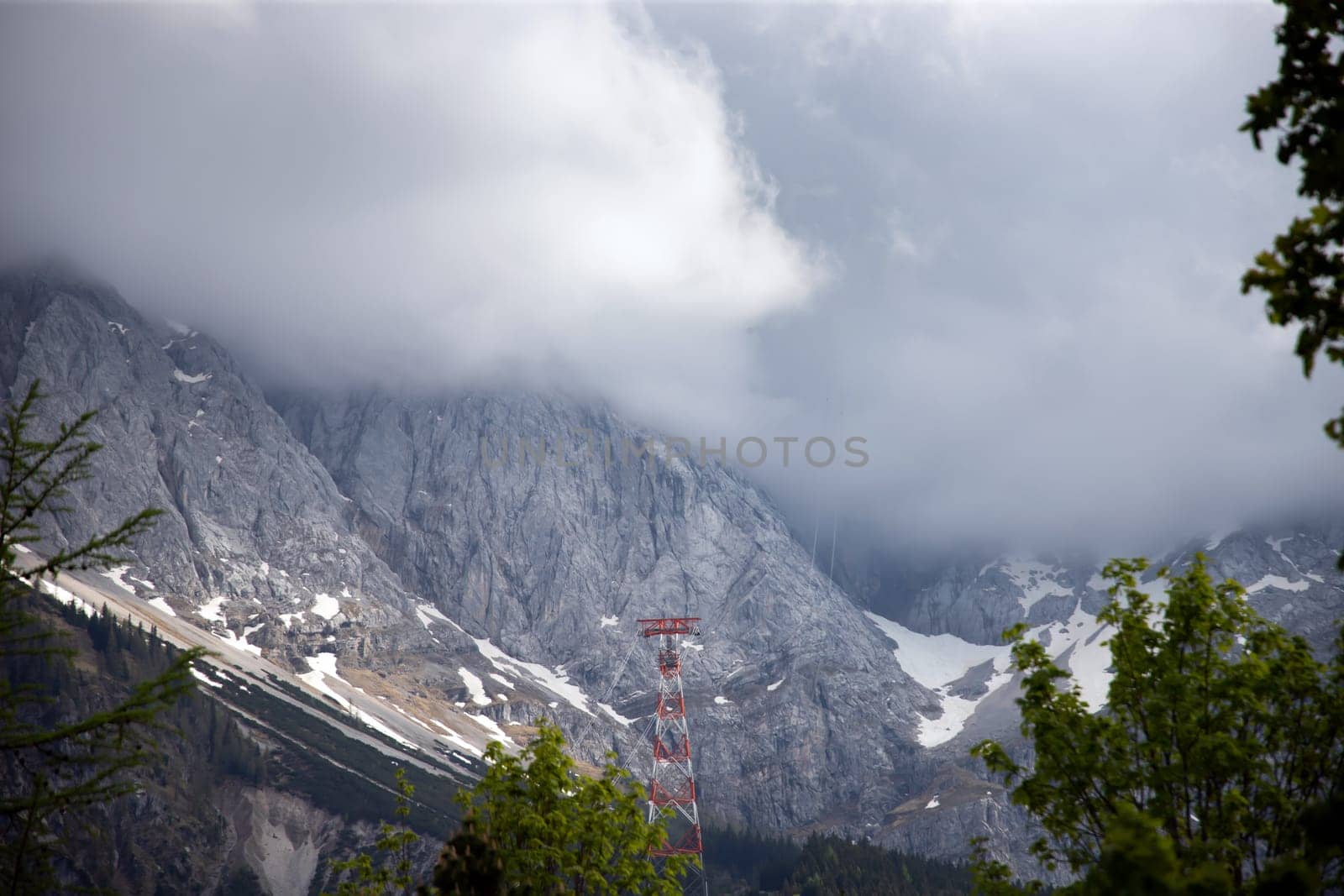 Germany's highest mountain, Zugspitze and its ridge,  Northern Limestone Alps