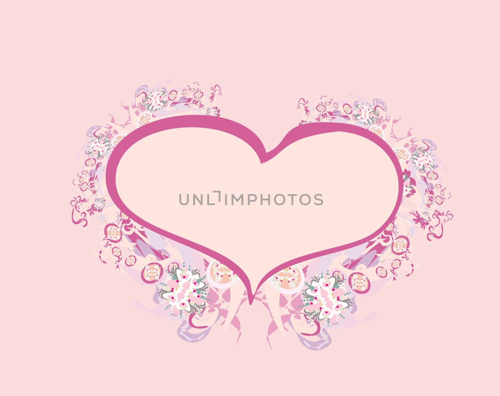 Valentines sweet background with free space for your text