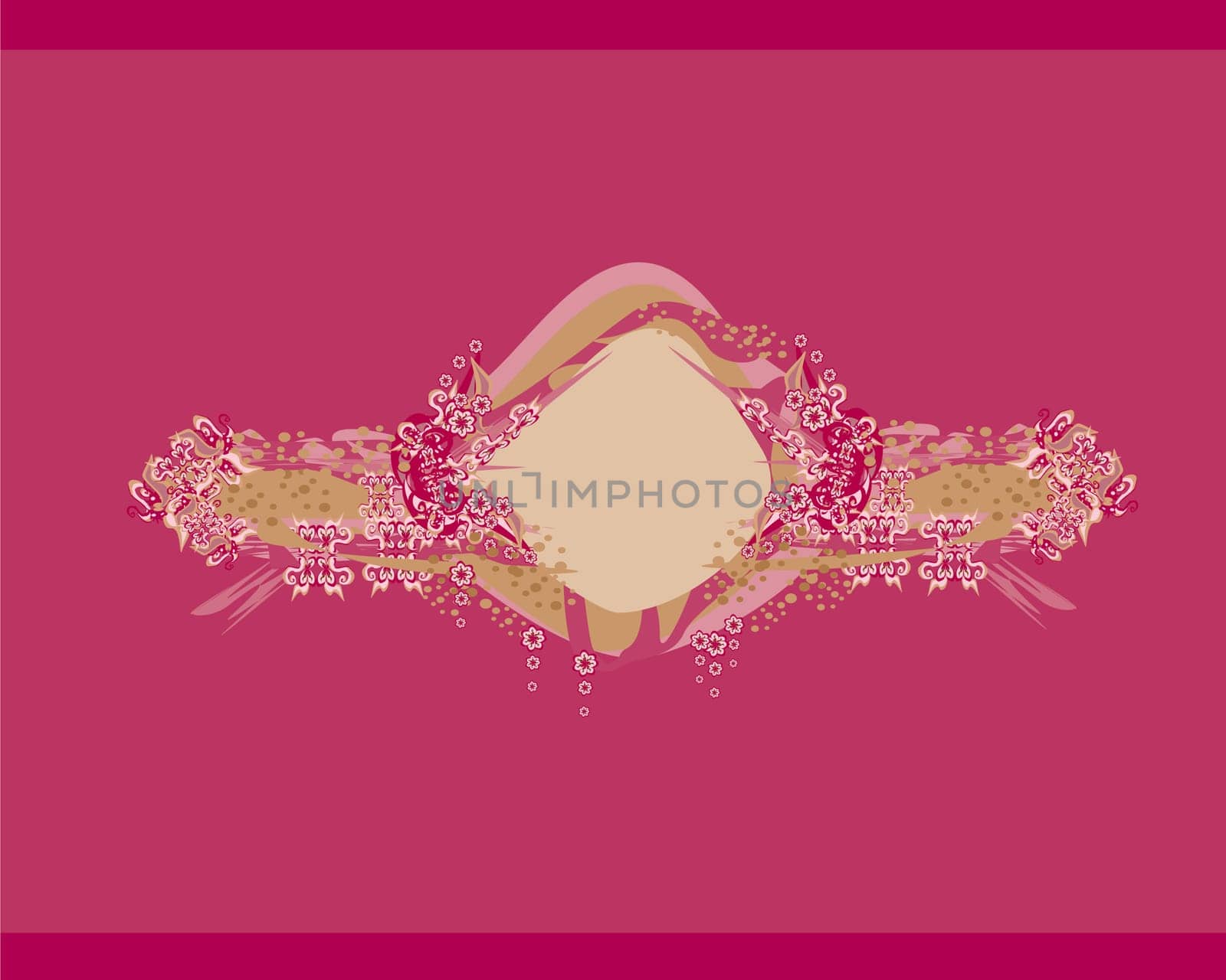 abstract frame with space for your text