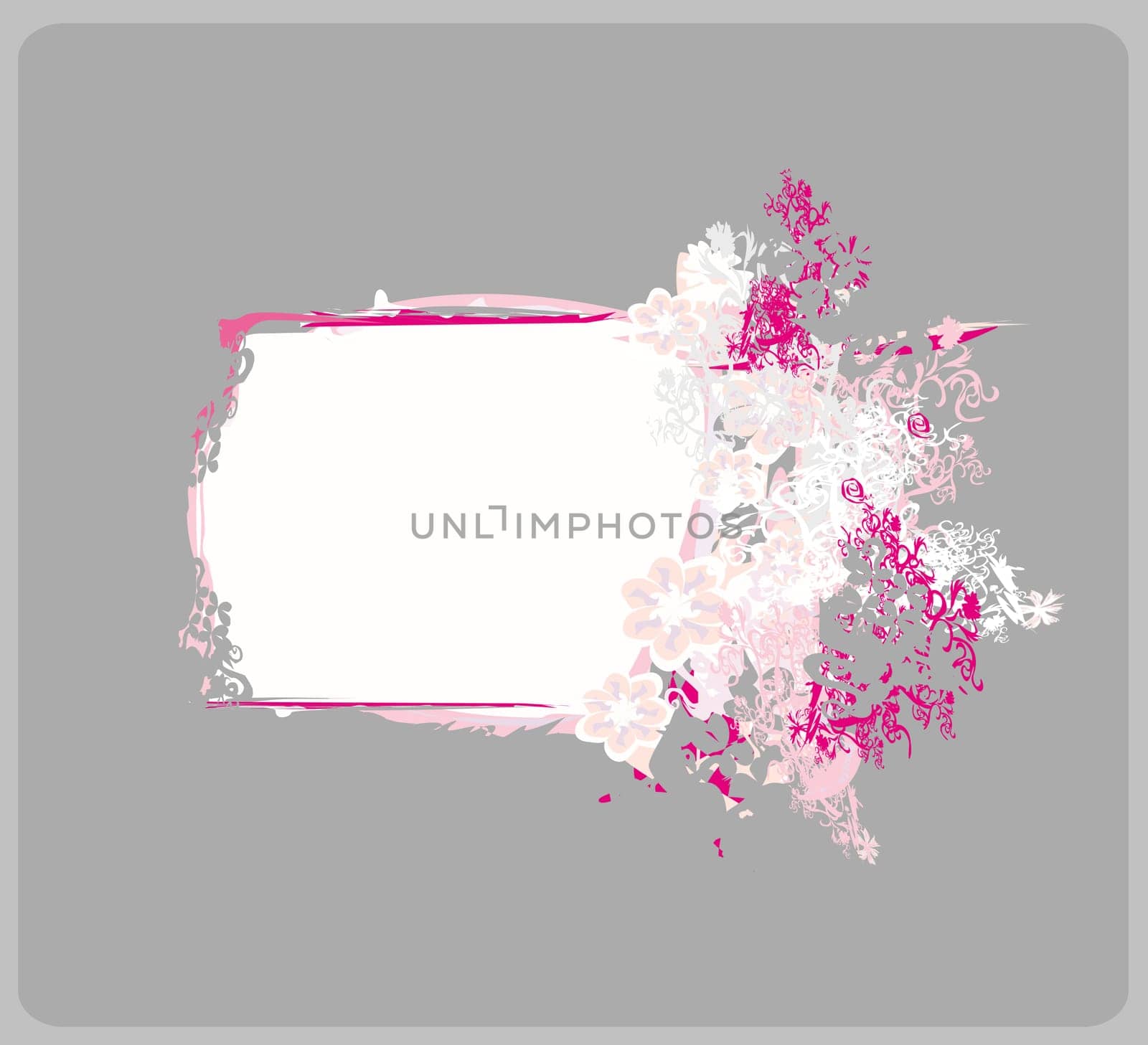 abstract frame with space for your text