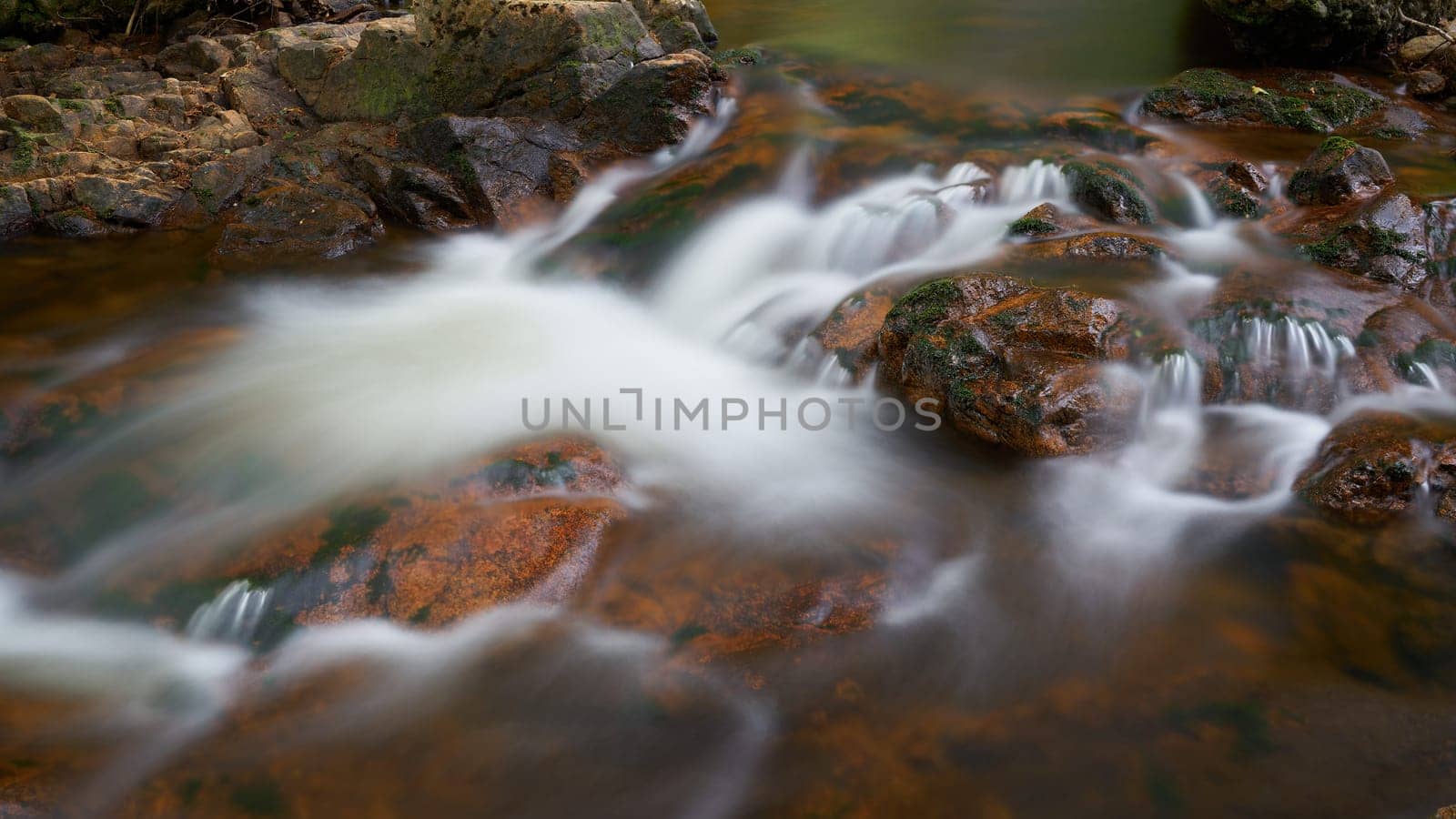 the river Ilse at Ilsenburg at the foot of the Brocken in the Harz National Park in Germany