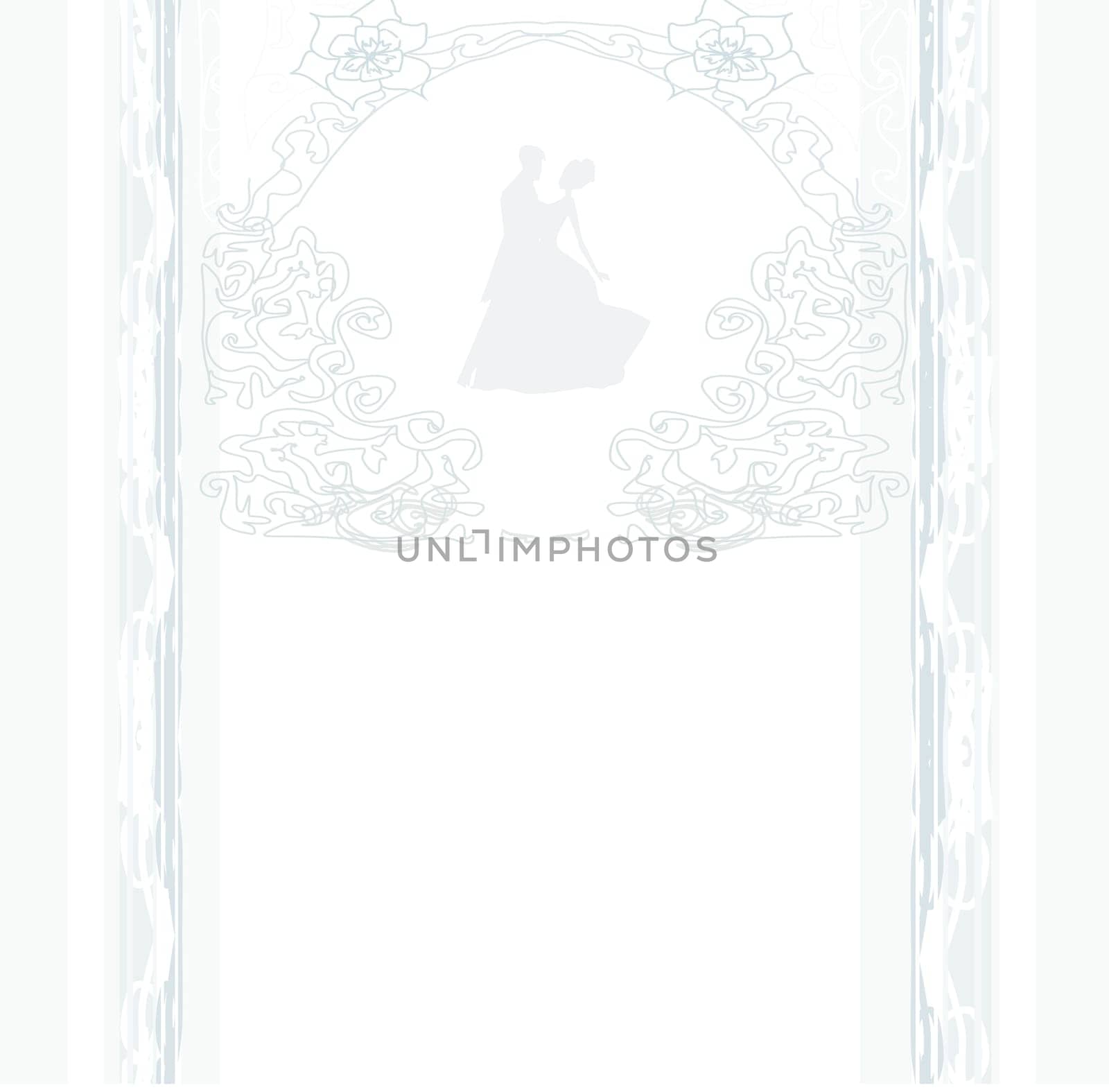 Ballroom dancers - invitation