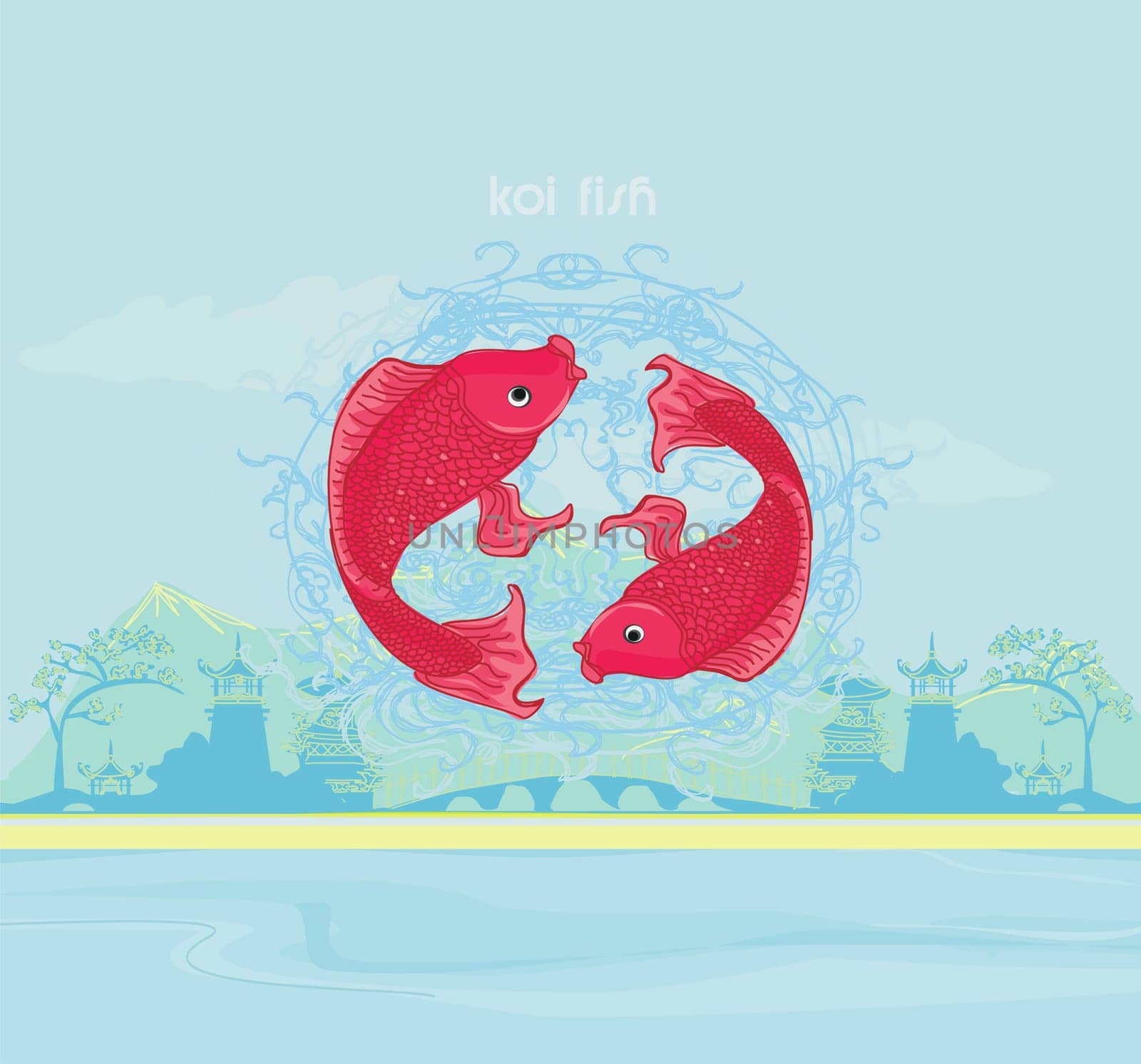 japanese koi background