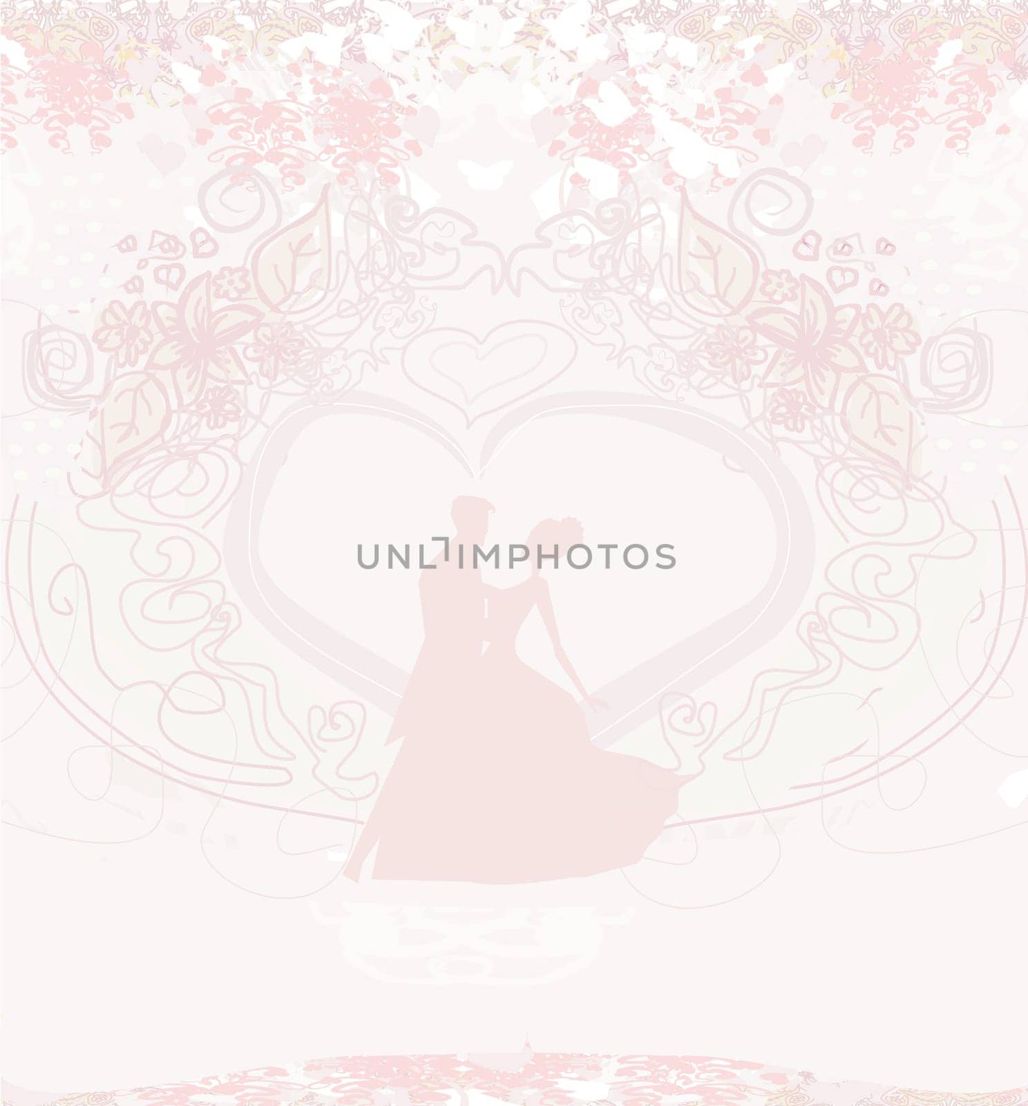 wedding dancing couple background