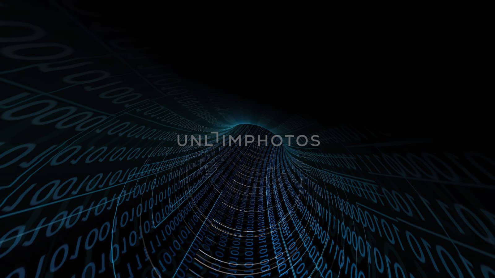 Driving Through Binary Data Tunnel ,Driving Through Binary Data Tunnel