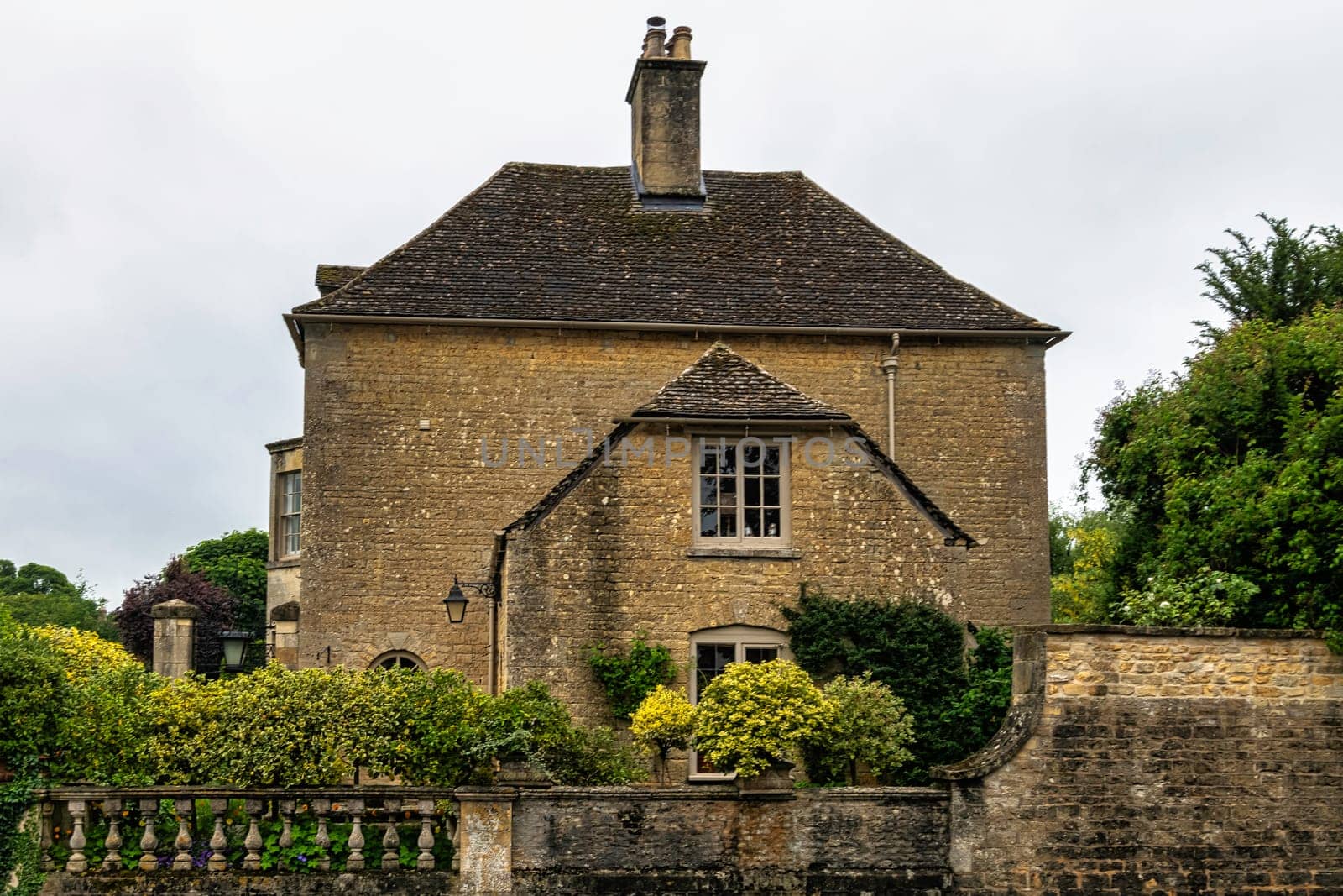 Vintage architecture of Cotswolds area - Bourton-on-the-Water, Gloucestershire, United Kingdom