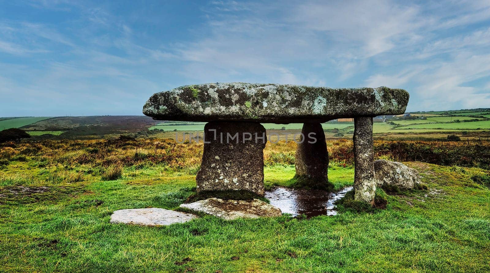 Lanyon Quoit - dolmen in Cornwall, England, United Kingdom