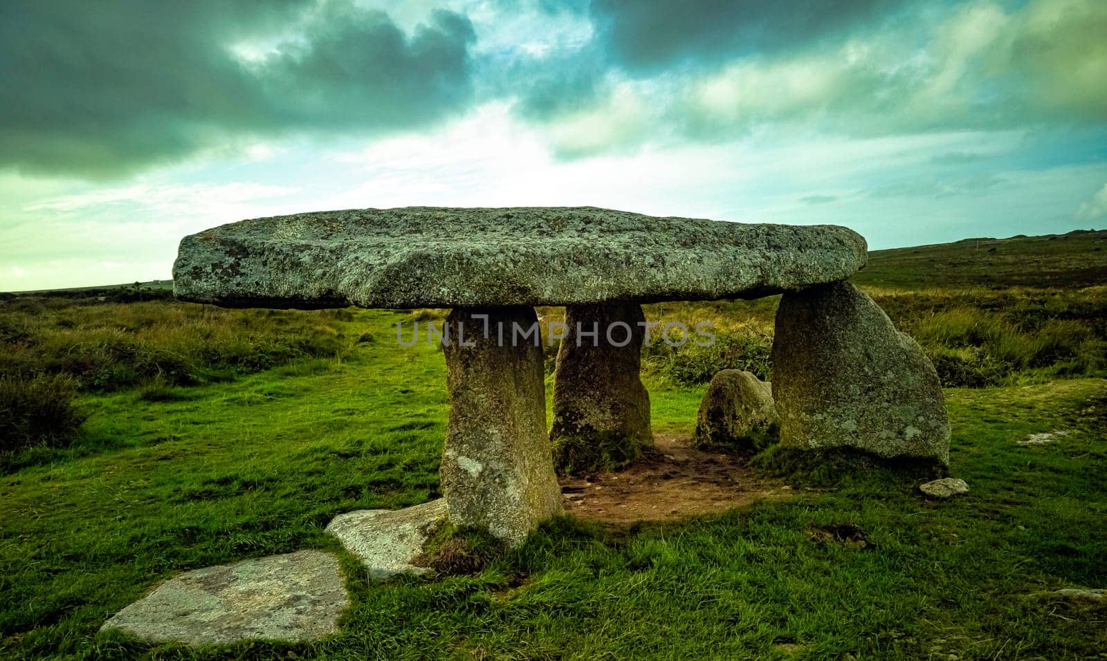 Lanyon Quoit - dolmen in Cornwall, England, United Kingdom