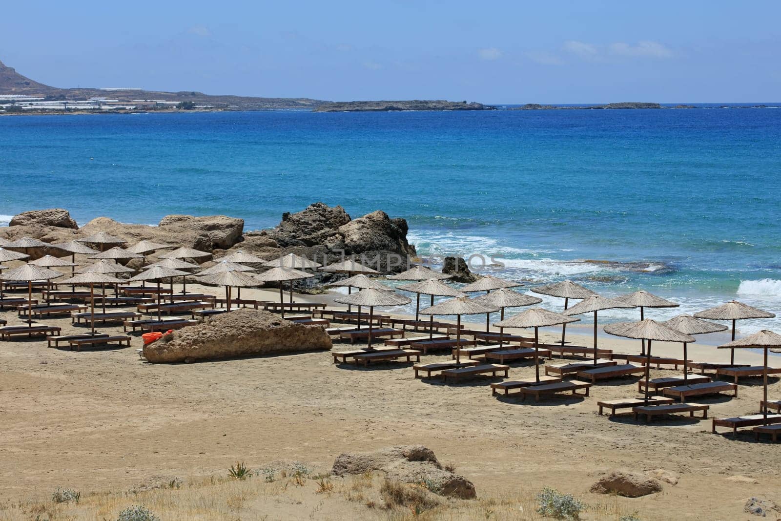 Falassarna red sand beach Kissamos Creta island summer holidays 2020 covid-19 corona virus season modern high quality prints
